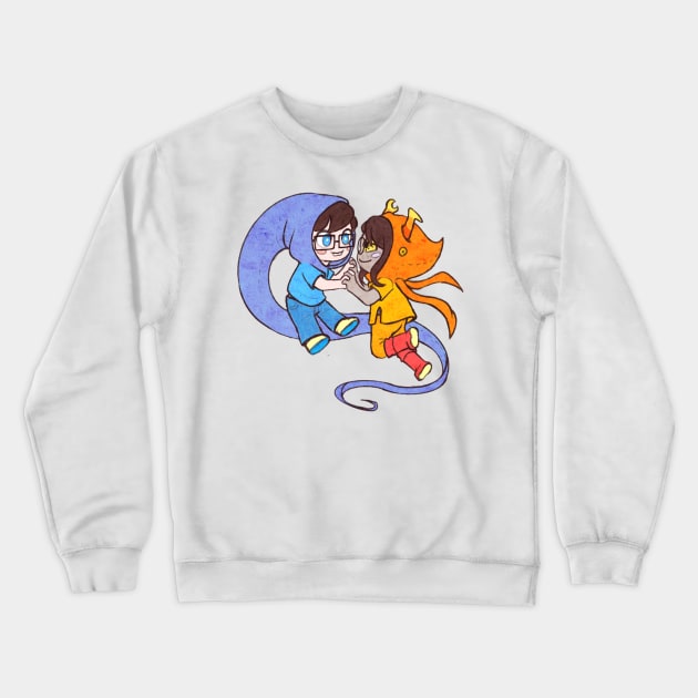 John and Vriska Crewneck Sweatshirt by MarcyRangel